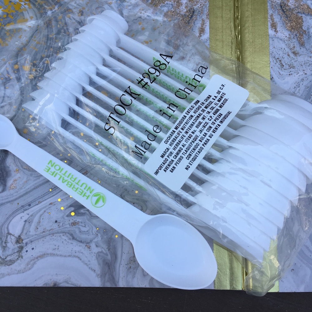 Spoon 10 pack measuring herbal
